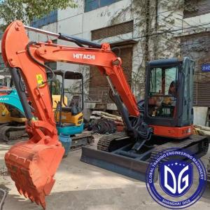 Quality ZX50 Used Hitachi 5 Ton Excavator Light Wear And Tear With Adaptive Power Modes for sale