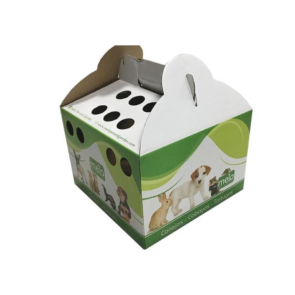 Customized Recycled Materials Rigid PET Transport Packaging Box Eco Friendly