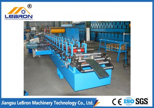 Buy Energy Saving C Z Purlin Roll Forming Machine , PLC Control Z Channel Rolling Machine at wholesale prices