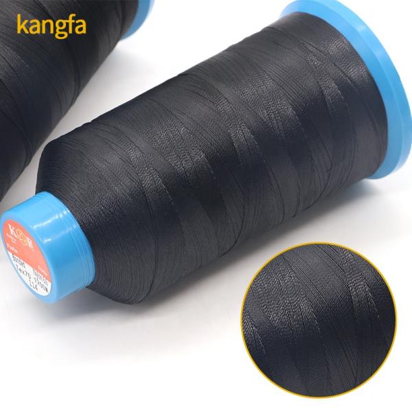 Low Shrinkage 304 Colours High Tenacity Polyester Bonded Sewing Thread Tex 45 Tex 70
