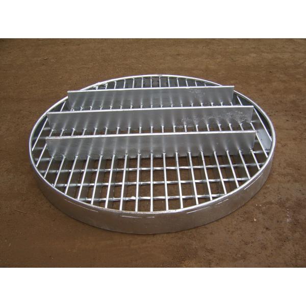 galvanized parking lot grate