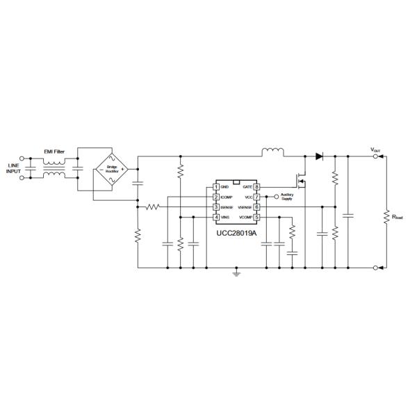 UCC28019A Pfc Controller Ic UCC28019ADR 28019A Power Factor Correction Chipset