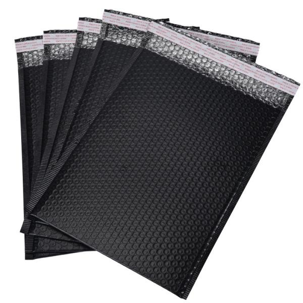 Ultralight Black Plastic Mailer Shipping Bags Moistureproof Biodegradable