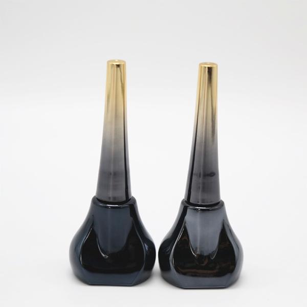 Electroplate Unique Empty Nail Polish Bottles 9ml 10ml 12ml