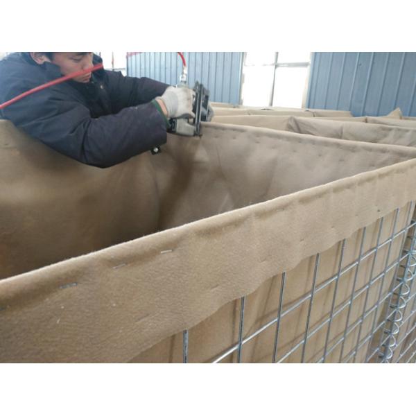 3x1x1m Non Woven Polypropylene Welded Gabion Mesh Rectangle Fence Bunnings