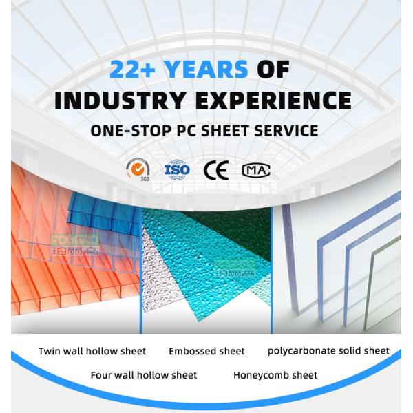 Factory Direct Polycarbonate Honeycomb Board PC Honeycomb Sheet with 2100 mm Width and 4mm-12mm Thickness