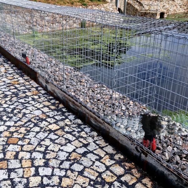 Customized Gabion Wall Cages Welded Stone Cages For Retaining Walls Gardens