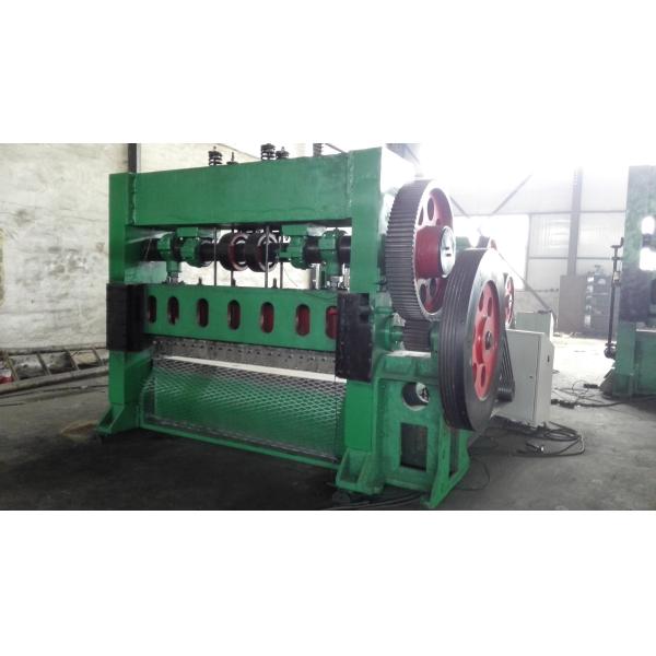 Durable Expanded Mesh Machine , Heavy Duty Expanded Metal Equipment For Road Protection