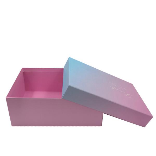 Customized Luxury Print Eco Friendly Rigid Cardboard Shoe Storage Box with Lid Supply