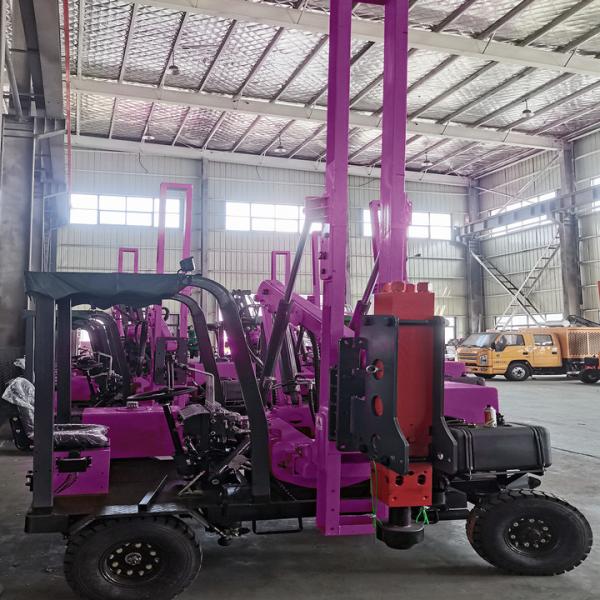 Ground Pile Driving Rig Pendulum Hammer Piling Machine Mini Hydraulic Static Pile Driver