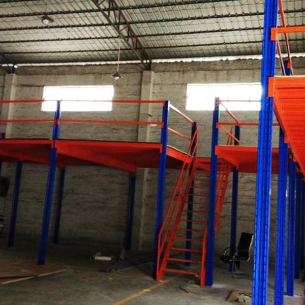 5000kg Storage Mezzanine Platform SGS Warehouse Mezzanine Flooring Rack