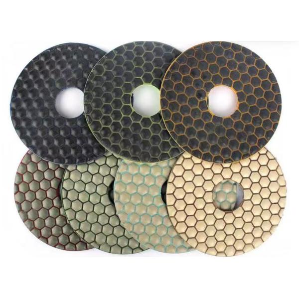 Dry Use Resin Flexible Polishing Pad For Marble Granite