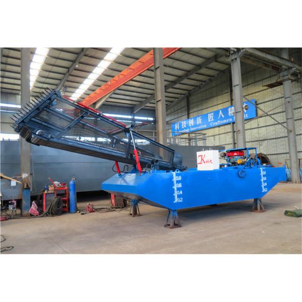 40kw Hydraulic Trash Skimmer Machines Work Boat Salvaging Garbage In The Water