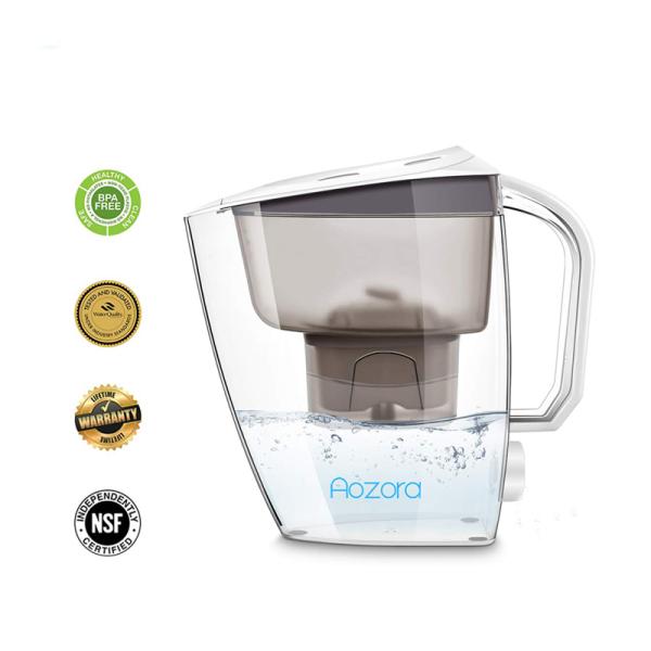 3.5L Large Capacity Alkaline Water Filter Pitcher , Water Purification Pitcher