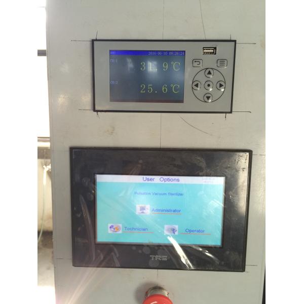 Big Touch Screen Interface Pass Through Autoclave 600 Liter For Pharmaceutical Industry