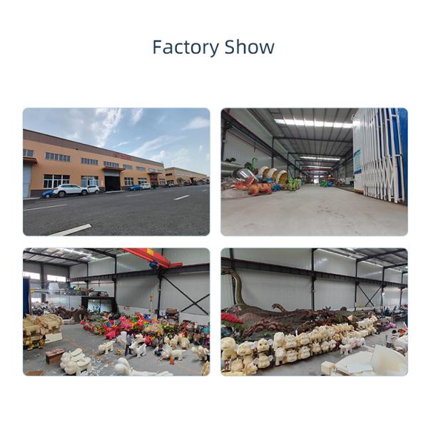 Waterproof 24V 20A Animatronic Dinosaur Ride For Theme Parks And Shopping Malls