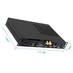 Broadwell I7-5500U Mini Industrial Computer For Electronic Interactive