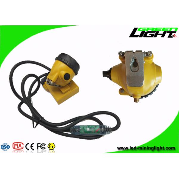 3.7V 10.4Ah LED Mining Headlight 25000lux High Beam With Four Lighting Modes