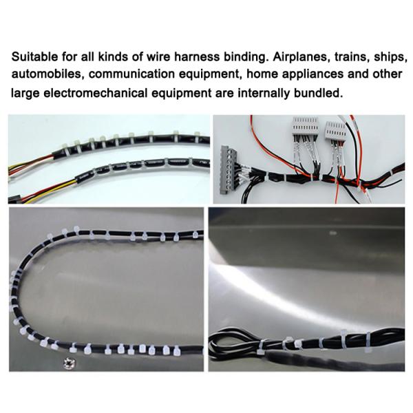 Touch Screen Display Nylon Cable Tie Machine AC220V 50 / 60HZ