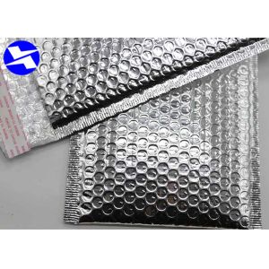 Reusable Metallic Bubble Mailers Envelopes Self Adhesive 6*9 Inch Custom Color