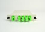 1*4 SC/APC LGX Splitter Box / PLC Optical Fiber Splitter Cassette / Splitter