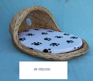 China Willow dog beds, Wicker Pet baskets on sale