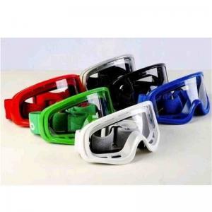 China Unique Design Motocross Goggles , Custom Colorful Anti Glare Motorcycle Glasses on sale