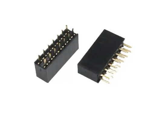 High Temperature Resistance Right Angle Pin Header Female 2.0mm 2.54mm