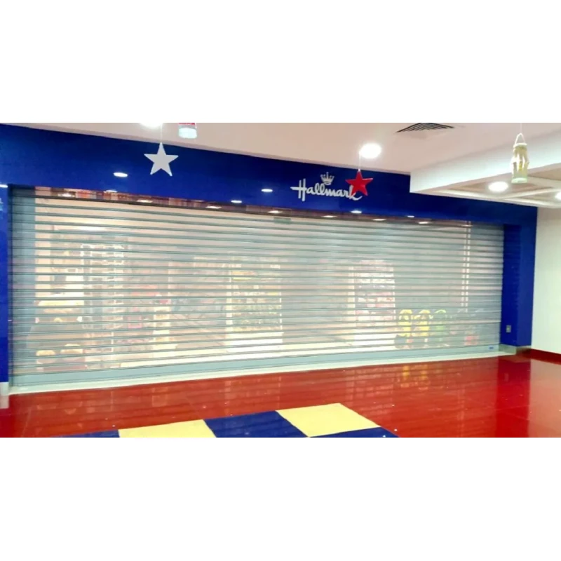 2.2mm Thick Aluminum Roller Shutter Door with Remote Control