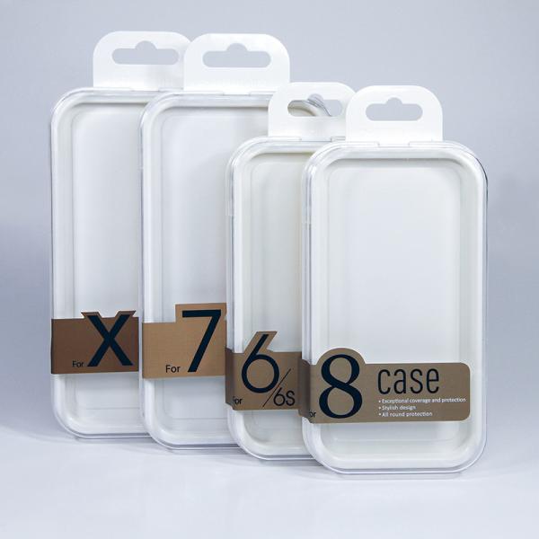 Clear PVC PET Mobile Case Packaging Box For Electronic Products