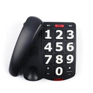 China Single Line Big Button Telephone Seniors Corded 15.6 KG Wall Mounted Telephone on sale