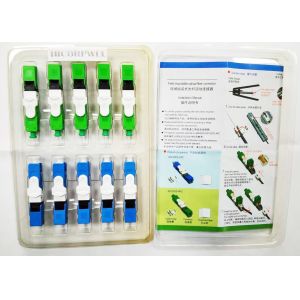Multimode SC UPC Embedded Optic Fiber Connecting Adapter