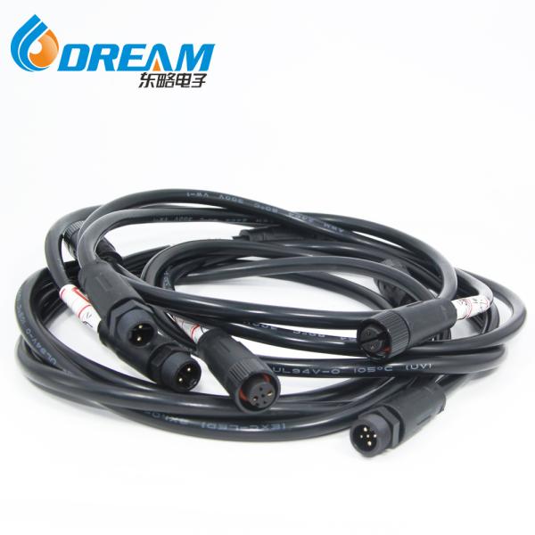 M12 2 3 4 5 6 Pin Nut Type Docking Plug for Sanitary Ware Accessory