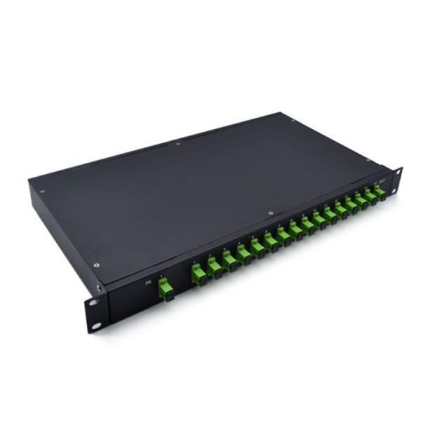 1u Rack Mount Plc Splitter FTTH Plc Planar Lightwave Circuit MM