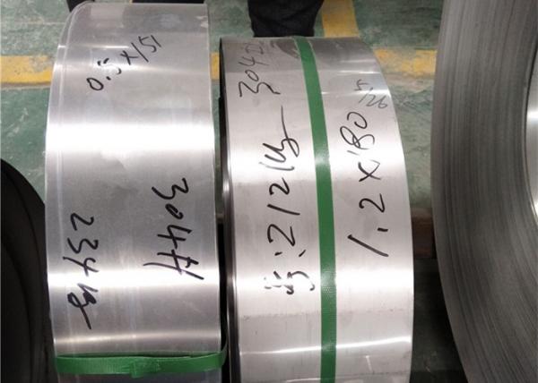 Buy SUS 304 Stainless Steel Strip Coil Thickness 0.2mm ~ 6mm BA 2B Finish Surface at wholesale prices