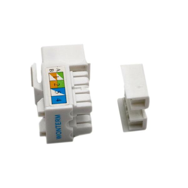 Gold Plated Network 8P8C UTP Shielded Cat6 Keystone Jack Meet TIA/EIA TSB-40