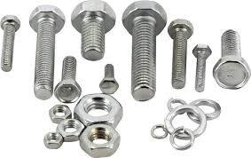 China Hot Dip Galvanizing Nuts Bolts And Washers Inconel 600 UNS N06600 M2 - M64 Size on sale