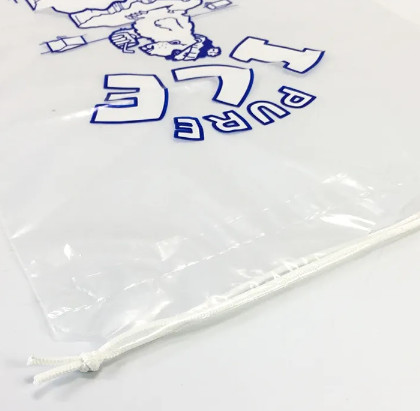 Delivery Plastic Ice Bags Printed Transparent Ice Cube Plastic Packaging