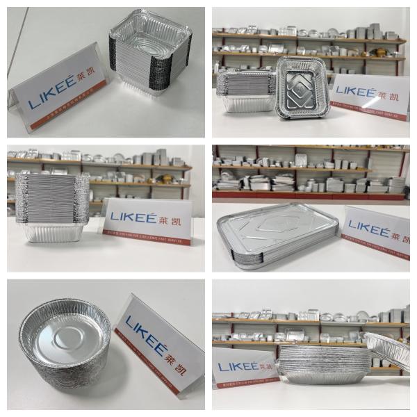 LK-T63 Food Container Aluminum Foil Punching Machine Customized Design Tray Making Line