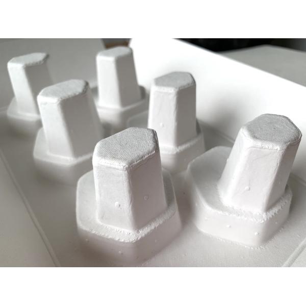 RoHS Thermoformed Paper Trays Molded Pulp Packaging Recyclable
