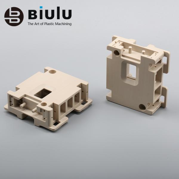 Industrial PEEK Cnc Plastic Machining Spart Part Injection Molding High Performance