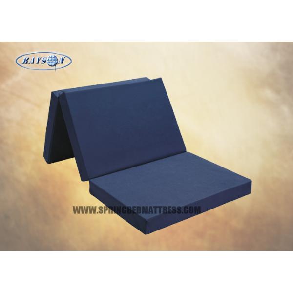 High Density Oxford Fabric Three Sponge Mattress Topper For Travel Foldable