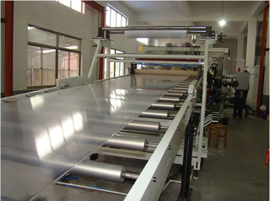 Multi - Layer Co Extruder Machine , PS PET PMMA EVA Single Screw Extruder
