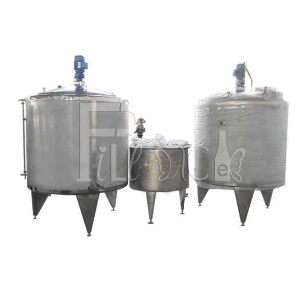 Steam Jacket Heating Juice Processing Equipment With Agitator