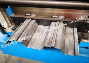 China Galvanized Steel Composite Metal Decking Formwork For Floor Slab System Construction on sale