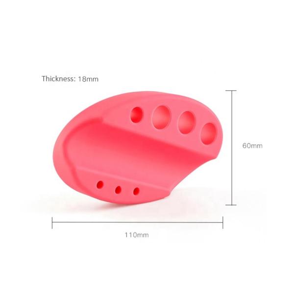 High Quality Silicone Permanent Makeup Machine Stand Holder Tattoo Makeup Pigment Ink Cup 3 colors