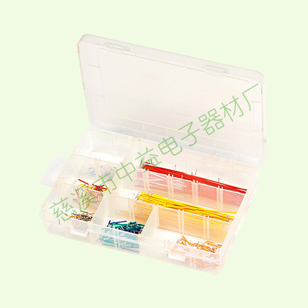 Colored 14 different lengths 350PCS Solderless Breadboard Jumper Wire Kits