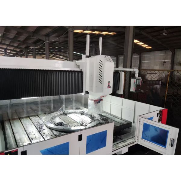 0~8 R/Min Lateral Movement Speed CNC Gantry Sheet Plate Drilling Machine 6000x6000 Mm Workpiece