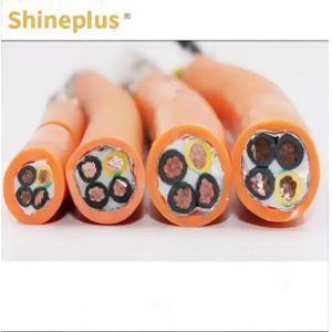 Servo Motor 4 Core 1.5 2.5 4.0 6.0 Square Orange High Flexible Drag Chain