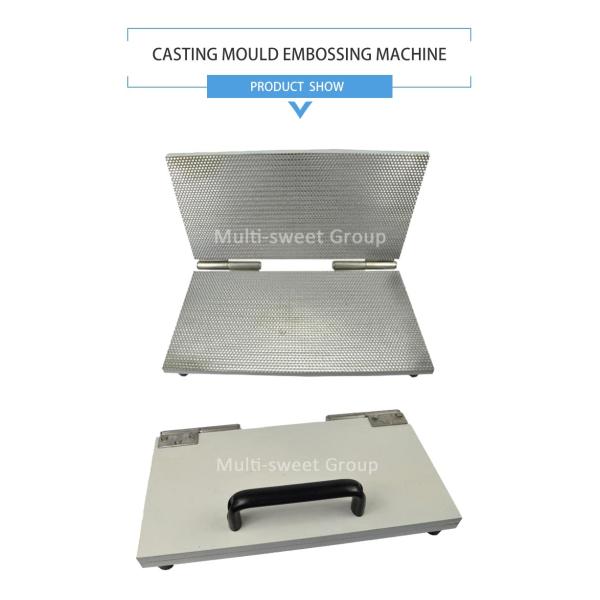 4.9mm Cell Beeswax Foundation Embossing Machine 42*22cm